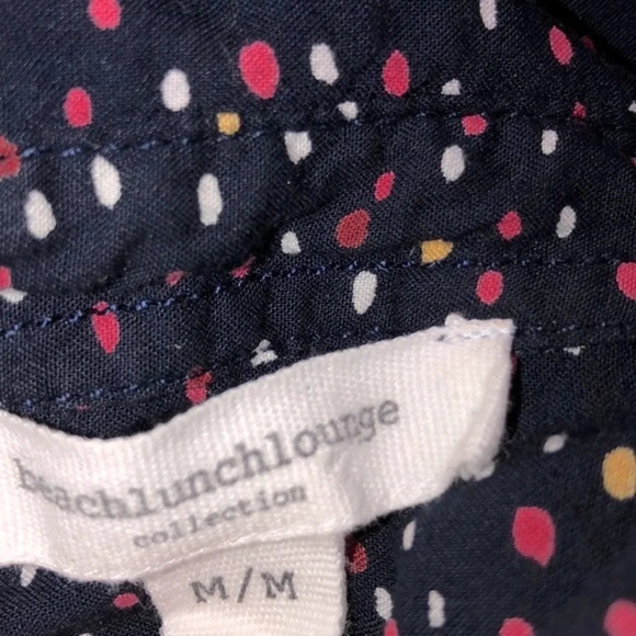 Beachlunchlounge collection navy polka dot top - Picture 6 of 7